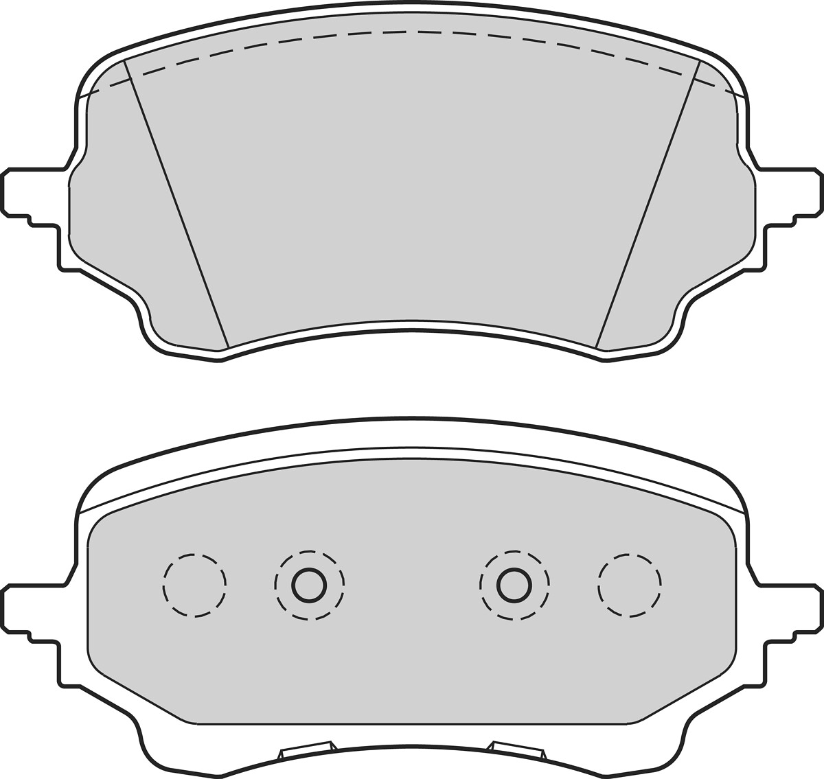 BRAKE PADS FIRST FORD PUMA FR